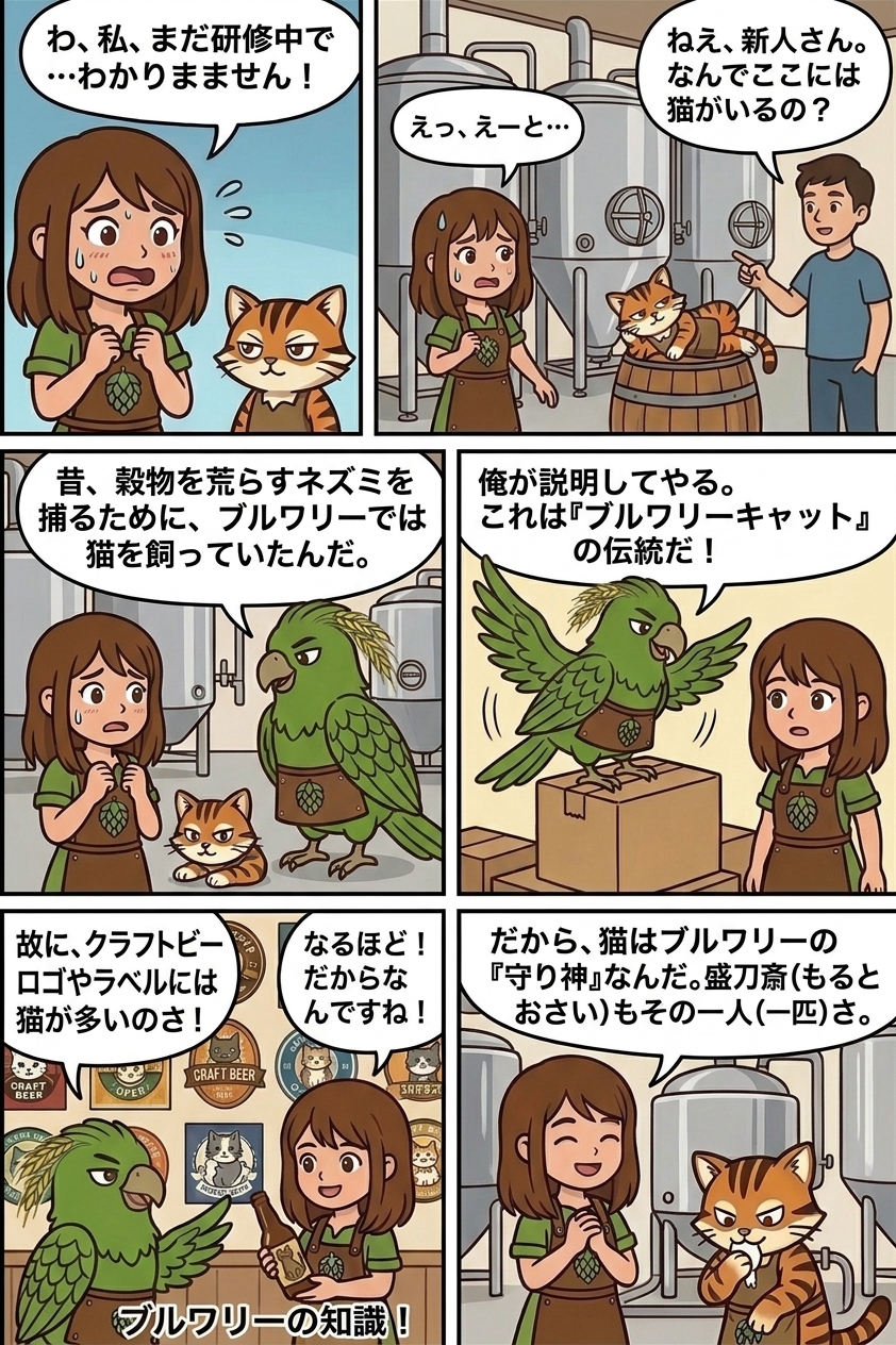 ブルワリーを舞台にした漫画